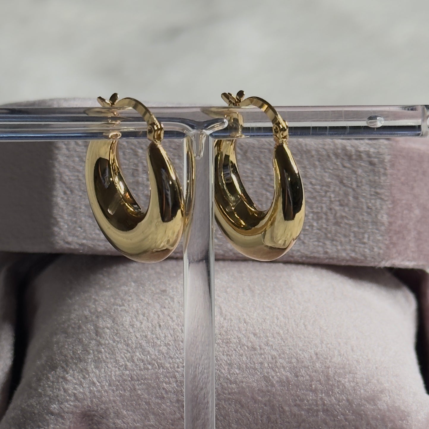 Chunky Hoop Earrings