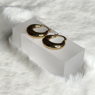 Chunky Hoop Earrings