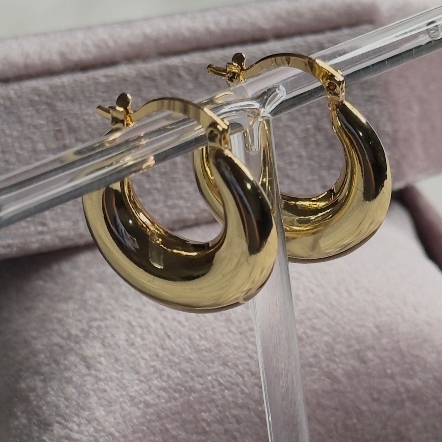 Chunky Hoop Earrings