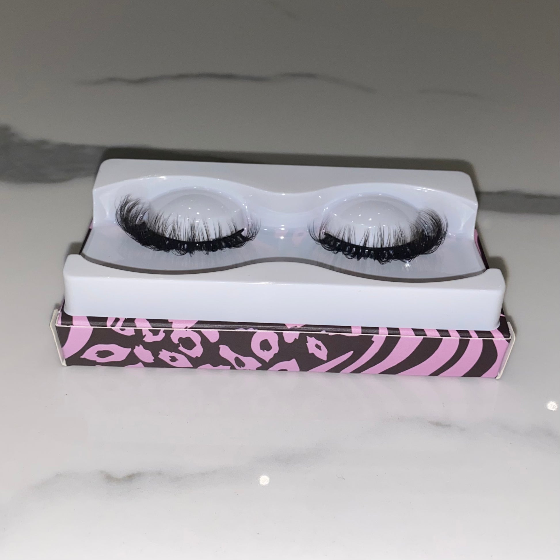 8-25mm Full Wispy 3D Mink Eyelash Strips 3