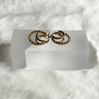 Triple Hoop Earrings