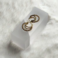 Triple Hoop Earrings