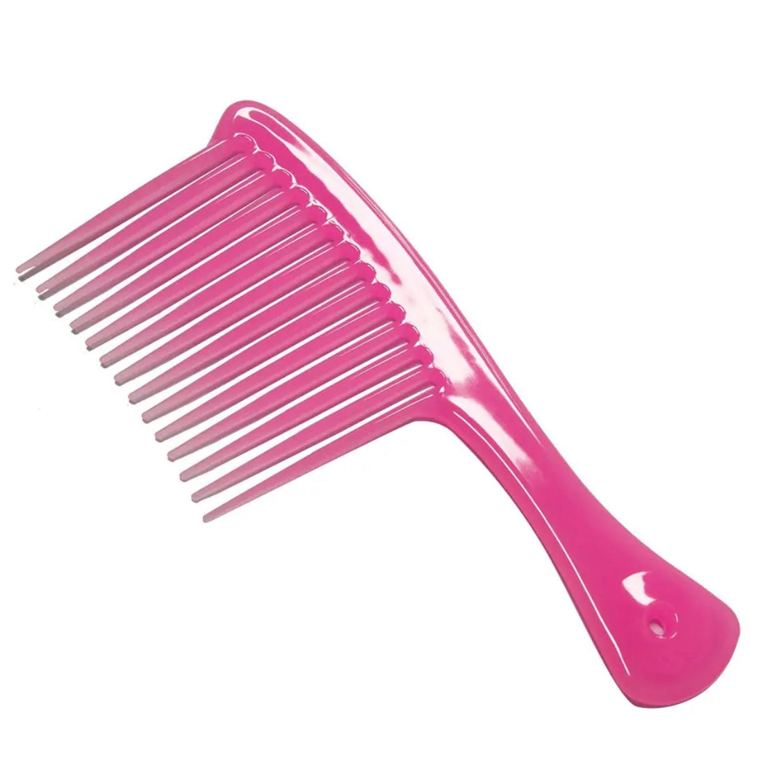 Jelly Pink Jumbo Afro Comb