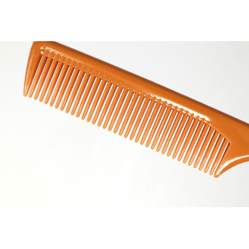 Jumbo Rat Tail Comb Brown