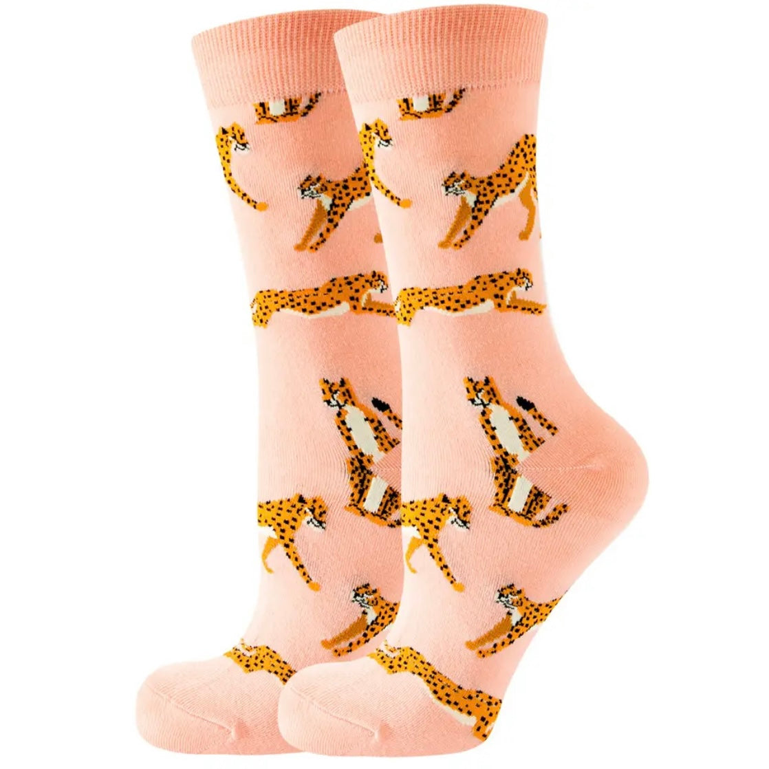 Cheetah Socks