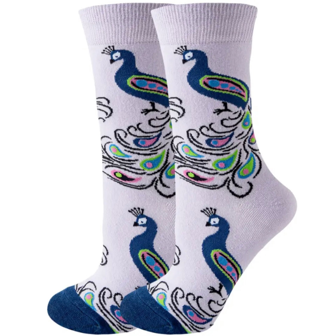 Peacock Socks