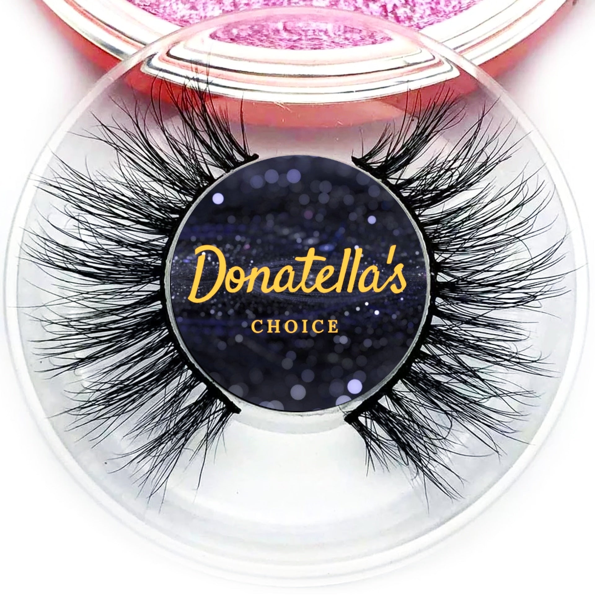 3D Mink Eyelash Strips. Donatella’s Choice. Reusable Eyelashes. Style #1. 25 mm eyelash strip. Natural Wispy