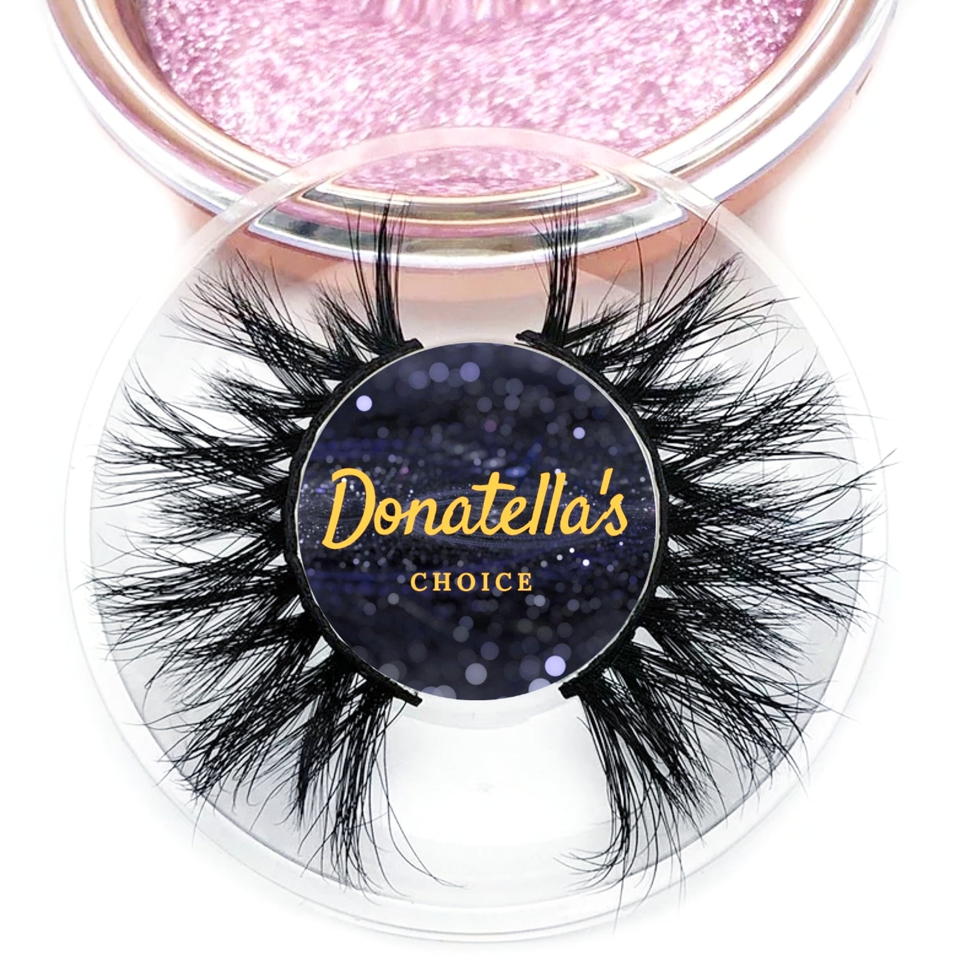 3D Mink Eyelash Strips. Donatella’s Choice. Reusable Eyelashes. Style #9. 25 mm eyelash strip. Wispy  