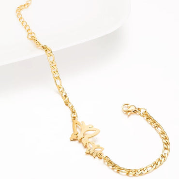 Gold Butterfly Bracelet