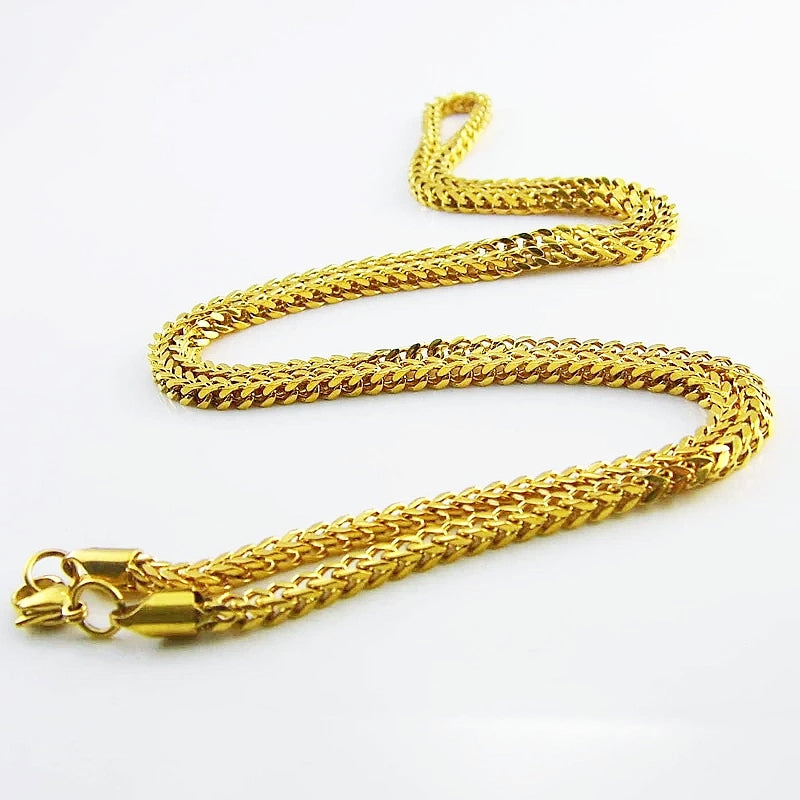 Gold Plated Franco Chain 