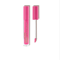 L.A Colors High Shine Shea Butter Lipgloss in the shade, Hyper.  Light-medium pink shade. 