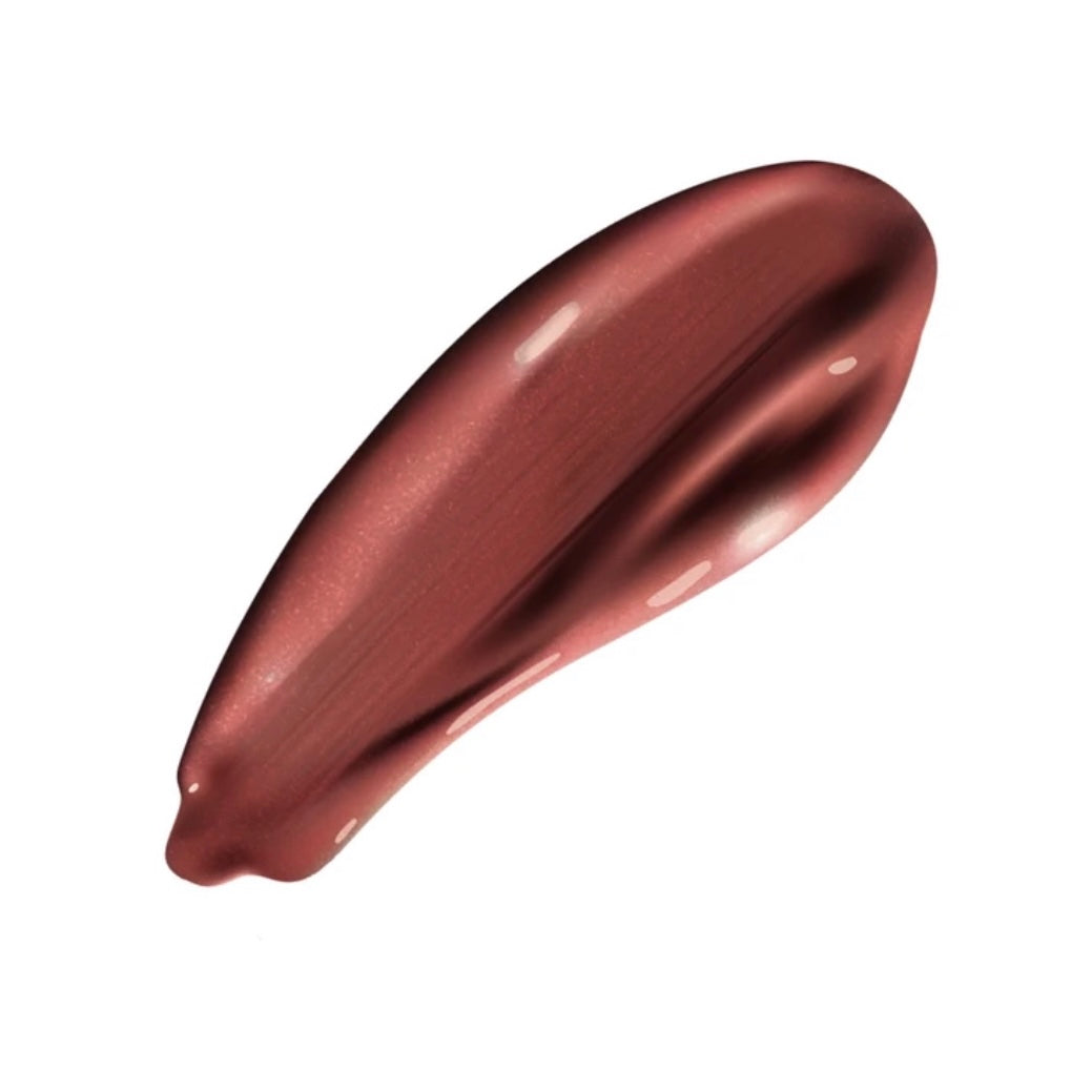 L.A Girl Glossy Plumping Lipgloss in the shade, Sumptuous. Medium brown, nude tone.