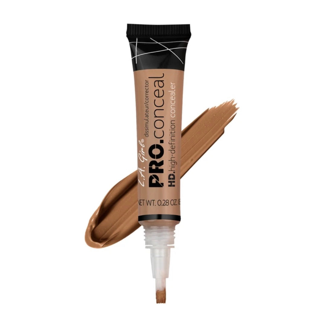 L.A Girl Pro. Conceal. HD high-definition conceal in the shade, Chestnut. Brown shade.