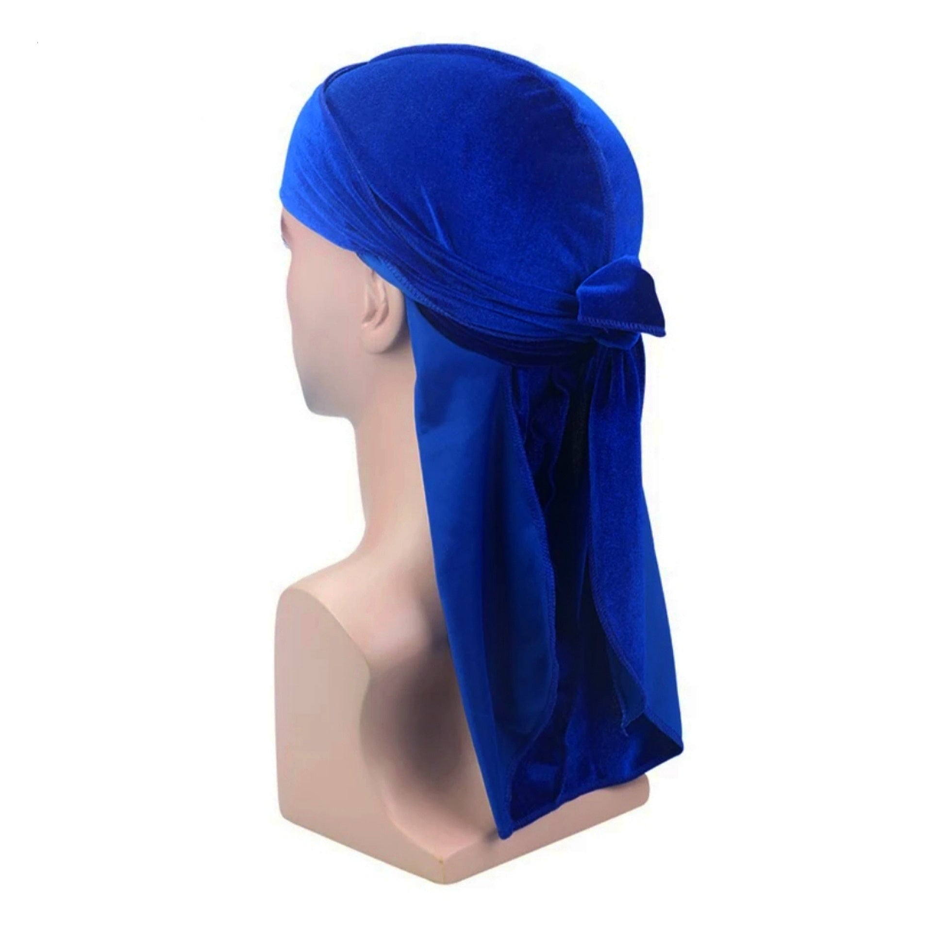 Royal Blue Velour Durag